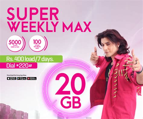 zong 12am to 12pm internet packages|Zong Weekly Internet Packages .